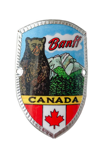Banff Bear Hike & Bike Medallion