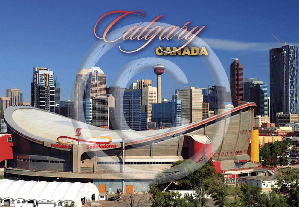 Calgary Saddledome 5x7 Card