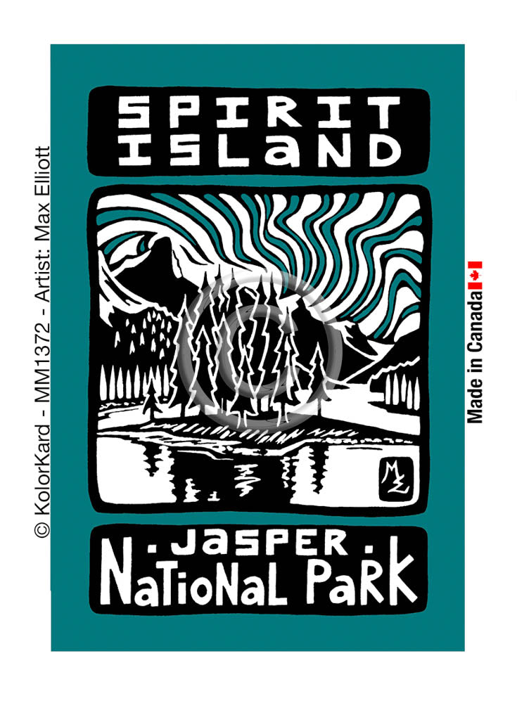 Spirit Island Max Elliott Metal Magnet
