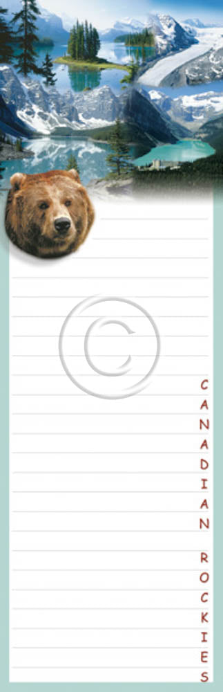 Rockies Collage Notepad