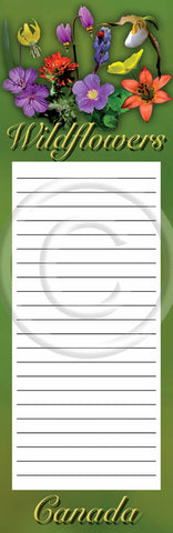 Wildflowers of Canada Notepad
