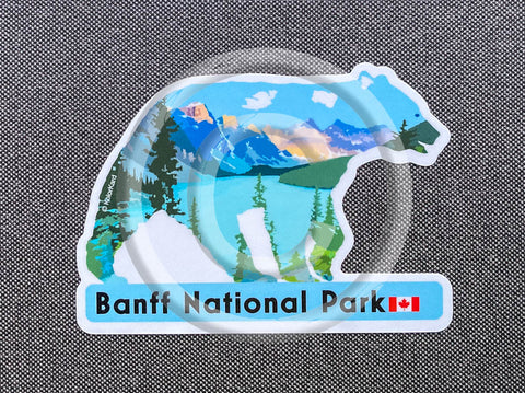 Banff Bear Sticker