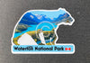 Waterton Bear Sticker