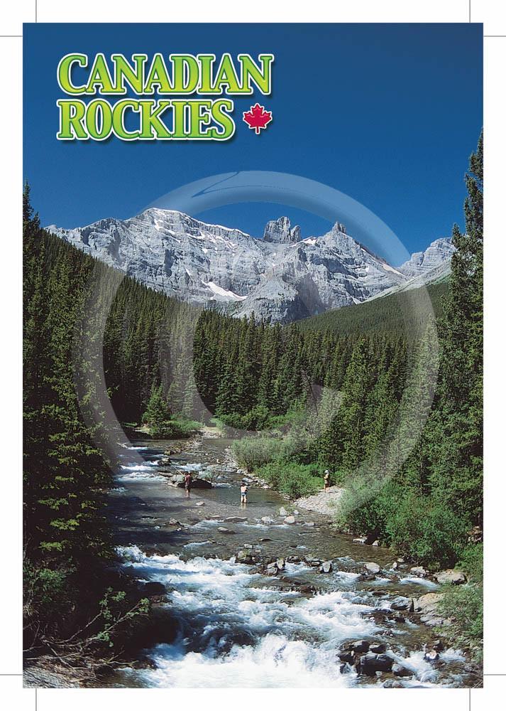 Rockies Fishing 4x6 Card