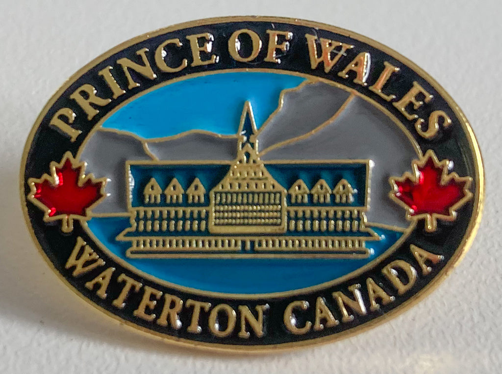 Prince of Wales Hotel Gold Lapel Pin