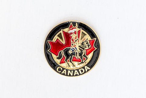 RCMP Round Lapel Pin