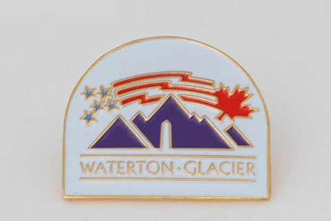 Waterton Glacier Lapel Pin