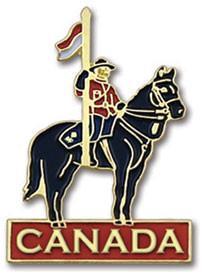 RCMP Canada Lapel Pin