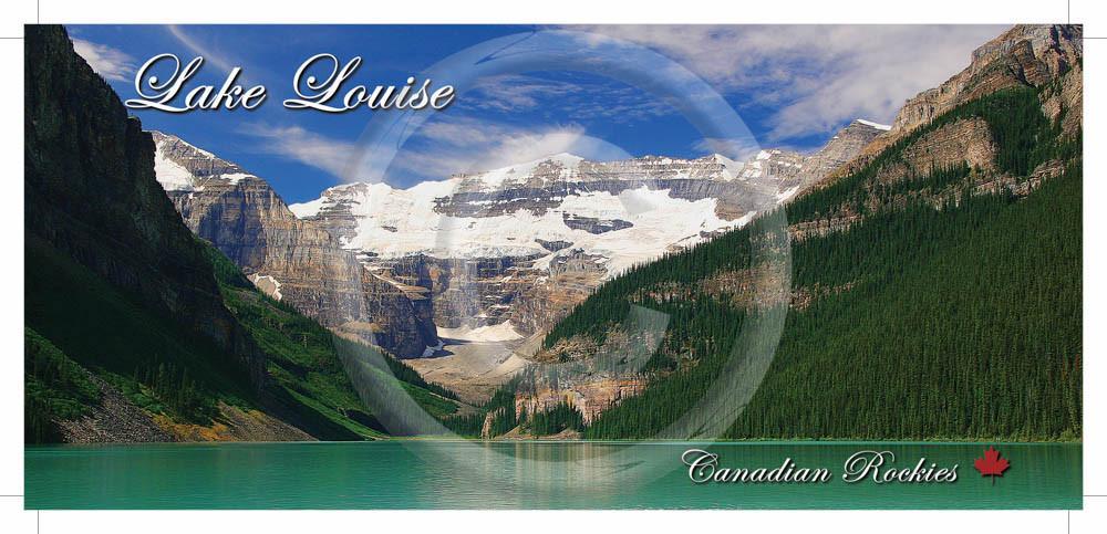 Lake Louise 4x9 Card