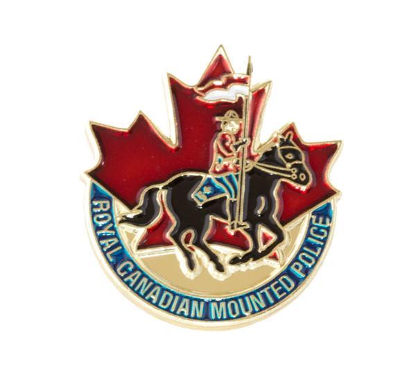 RCMP Maple Leaf Lapel Pin