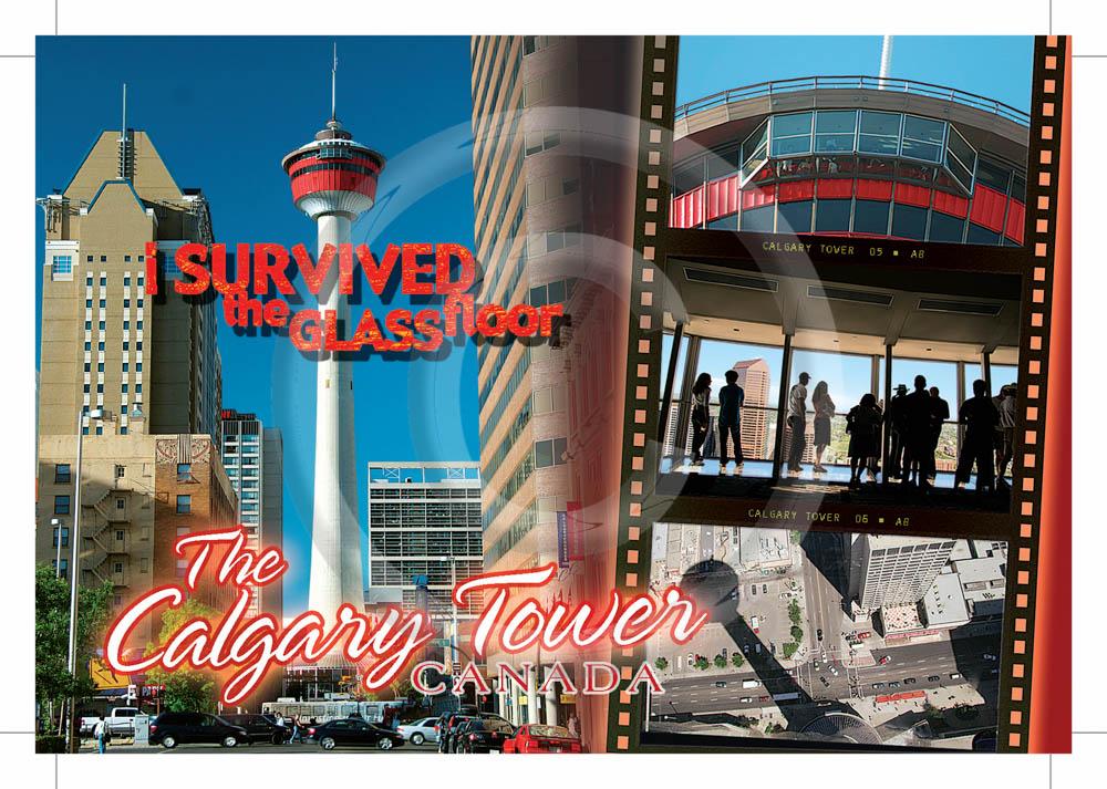 Calgary Tower Multi 4x6 Card