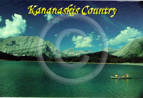 Kananaskis Lake 4x6 Card