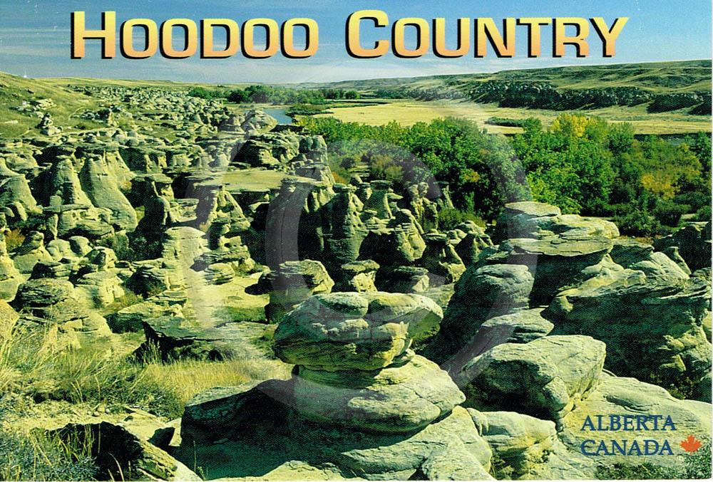 Hoodoo Country 4x6 Card