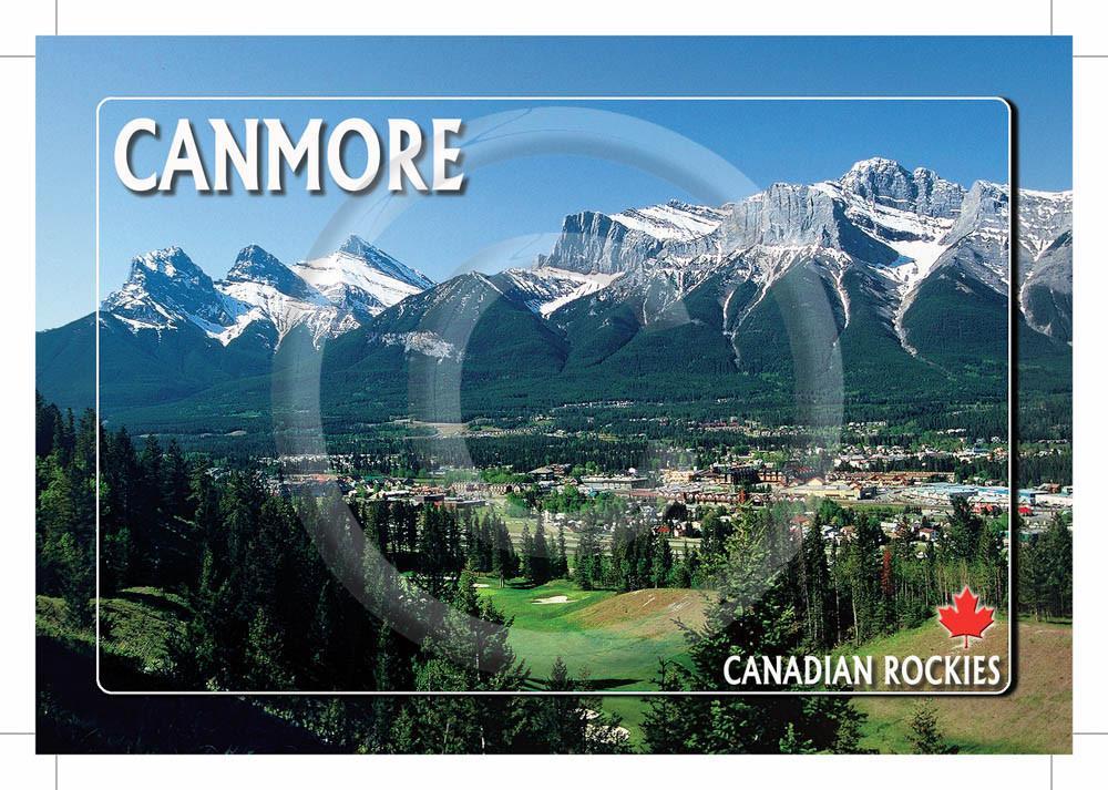 Canmore Rockies 5x7 Card