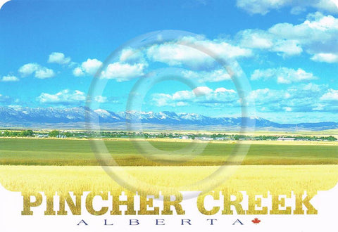 Pincher Creek 4x6 Card